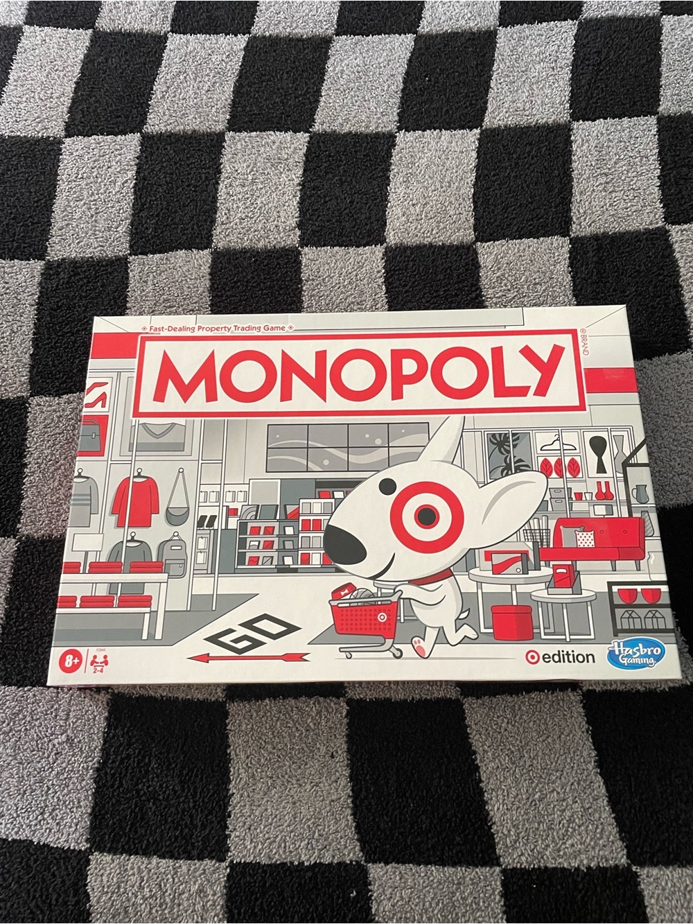 Hasbro Monopoly Target Edition - Red & White